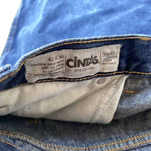 Cintas Straight/Relaxed Fit Jeans - Picture 5 of 5